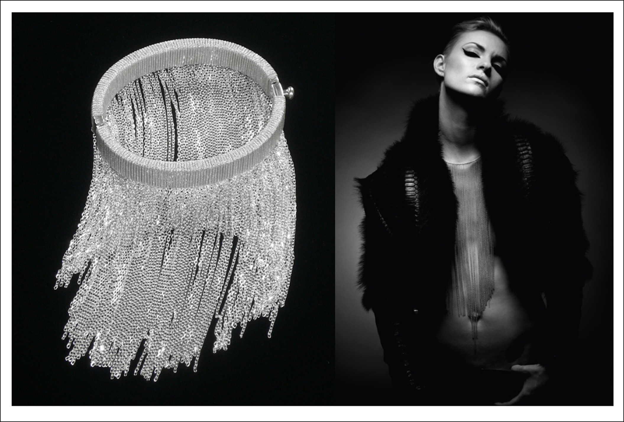 PHOTO LEFT: SIMON ALCANTARA, PHOTO RIGHT OLEG IGORIN, STYLED BY VAVA IGNATENKO