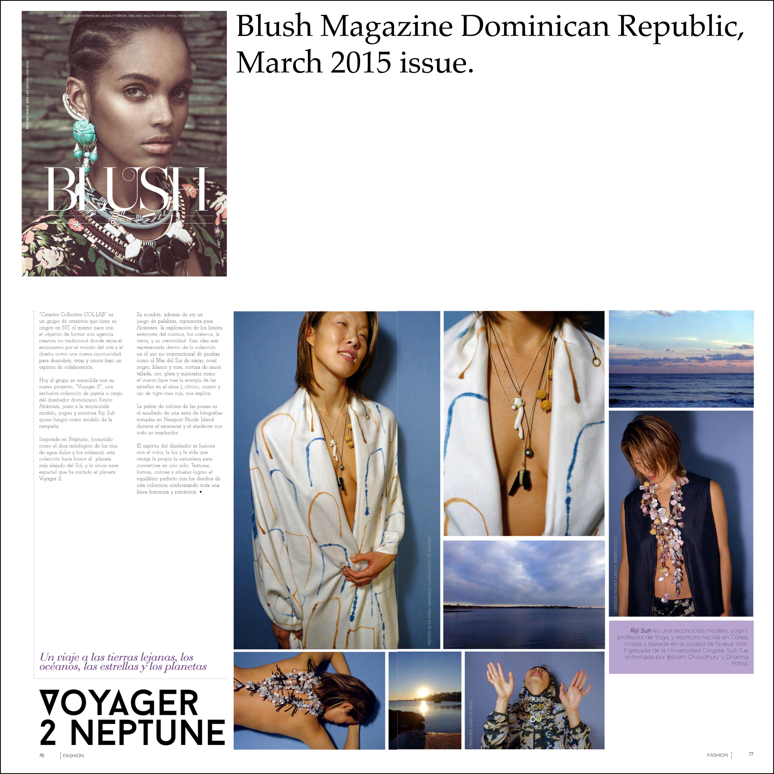 Blush Magazine March 2015 issue, Simon Alcantara, Riji Suh.jpg