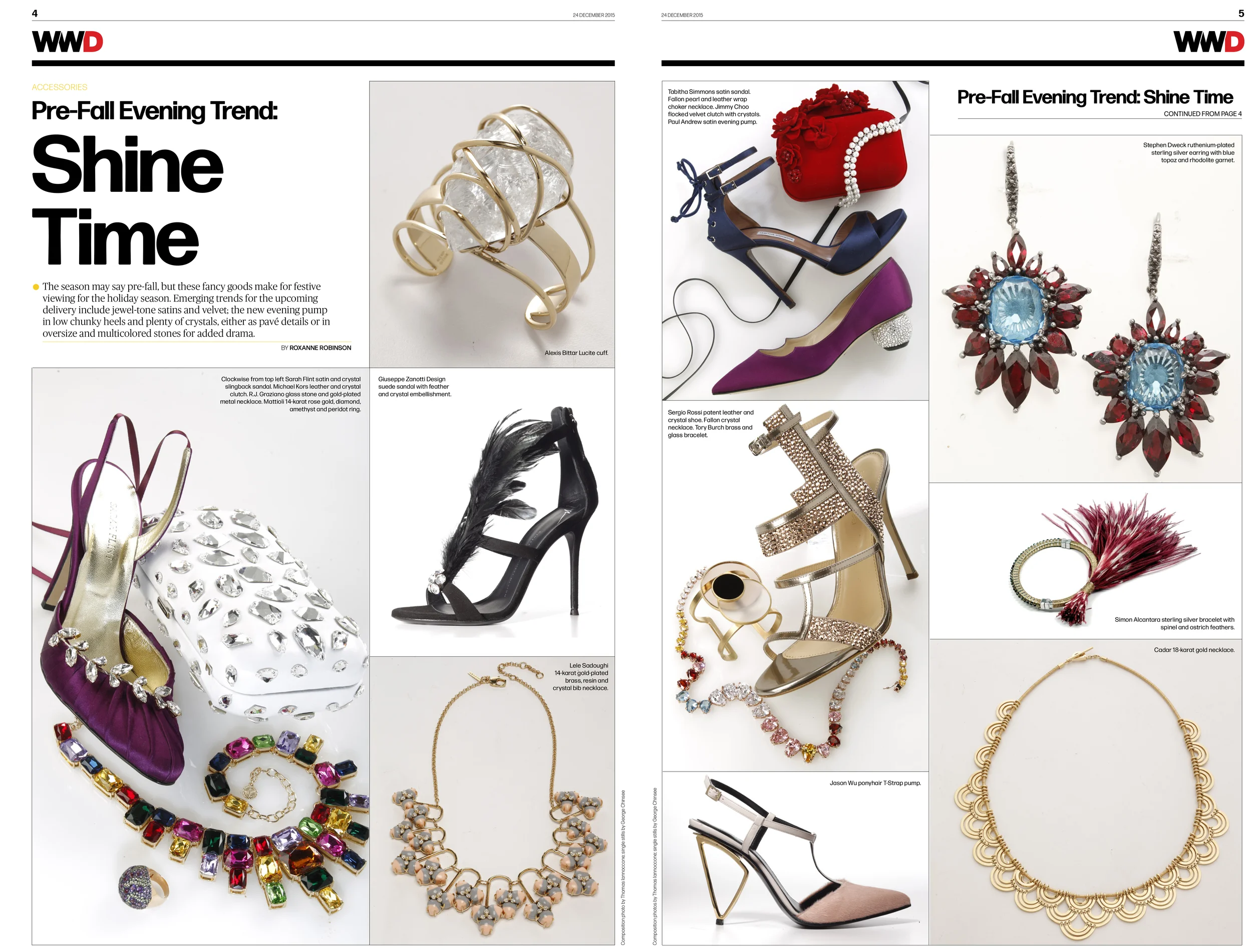 WOMEN'S WEAR DAILY DECEMBER 24, 2015