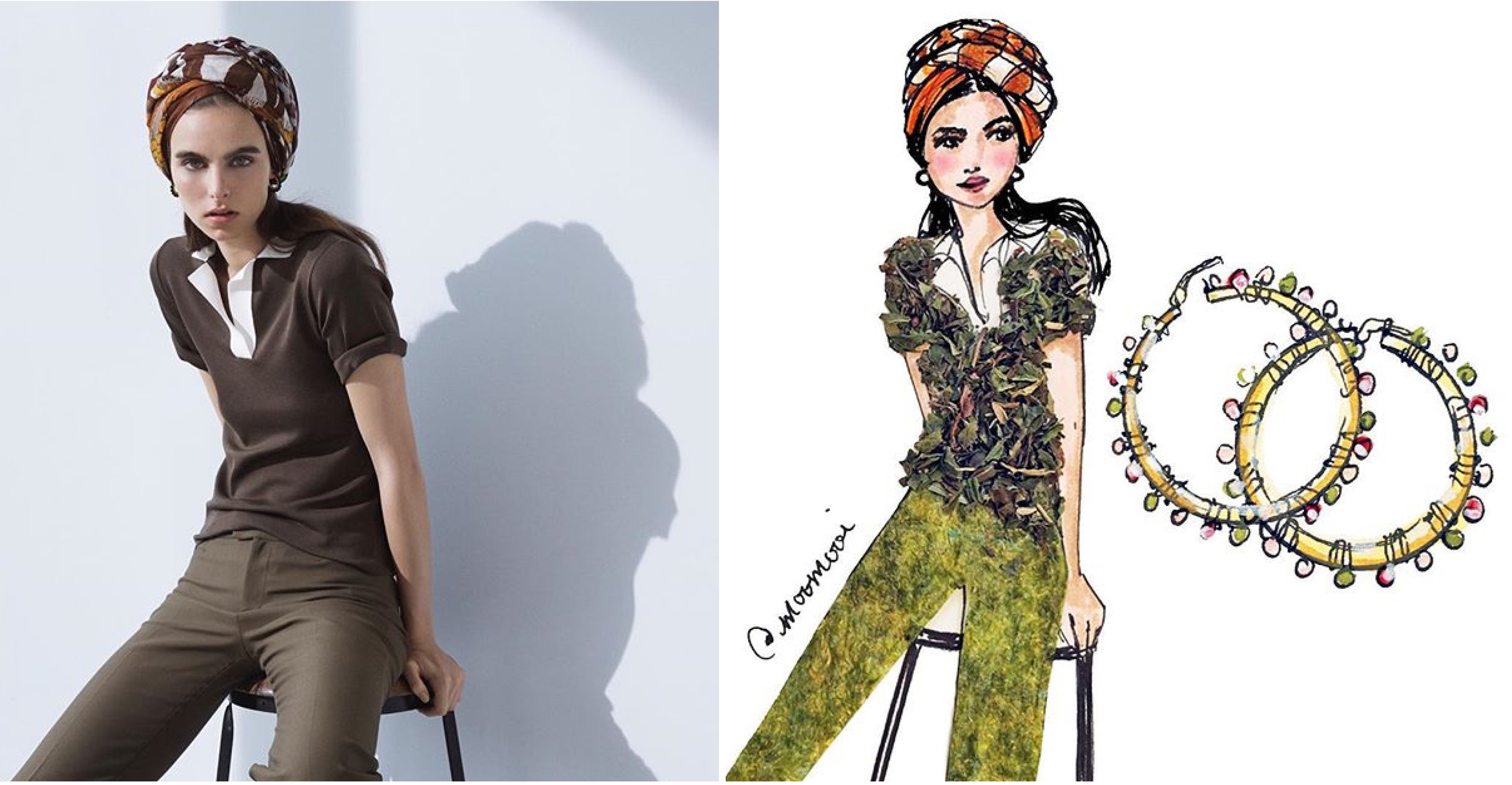 STRASBURGO COLLABORATION WITH ARTIST MOOMOI (MEREDITH WING) FEATURING SIMON ALCANTARA JEWELRY