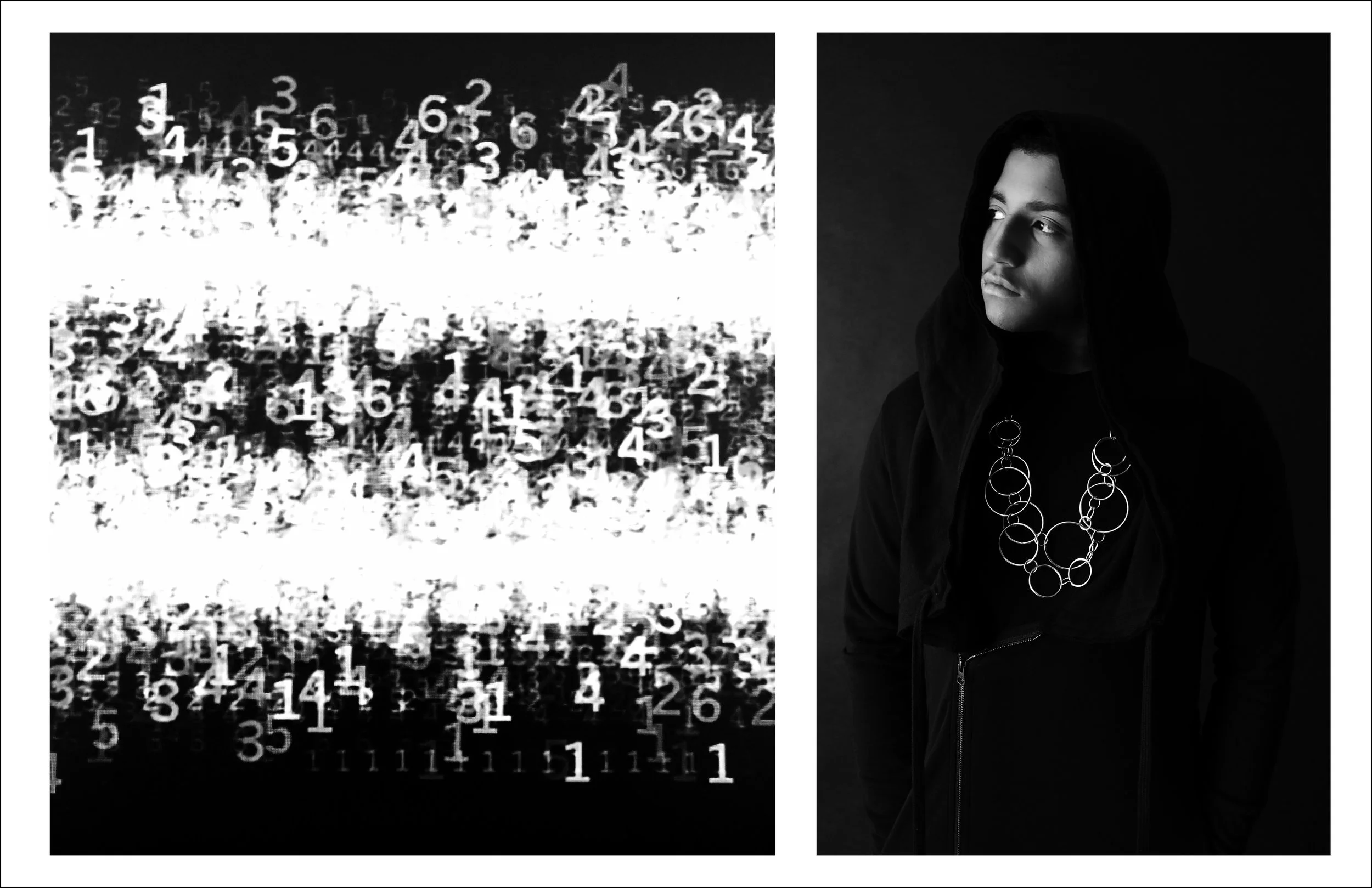 Models: Riji Suh & Maxmillion Photography, jewelry, styling, art direction, and design direction: Simon Alcantara Post Production: Max Rosario Hair: Joni Johnson of Kropps and Bobbers Salon