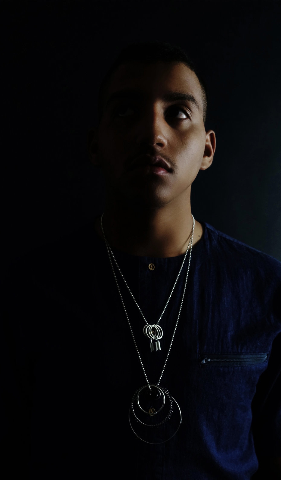 Models: Riji Suh & Maxmillion Photography, jewelry, styling, art direction, and design direction: Simon Alcantara Post Production: Max Rosario Hair: Joni Johnson of Kropps and Bobbers Salon