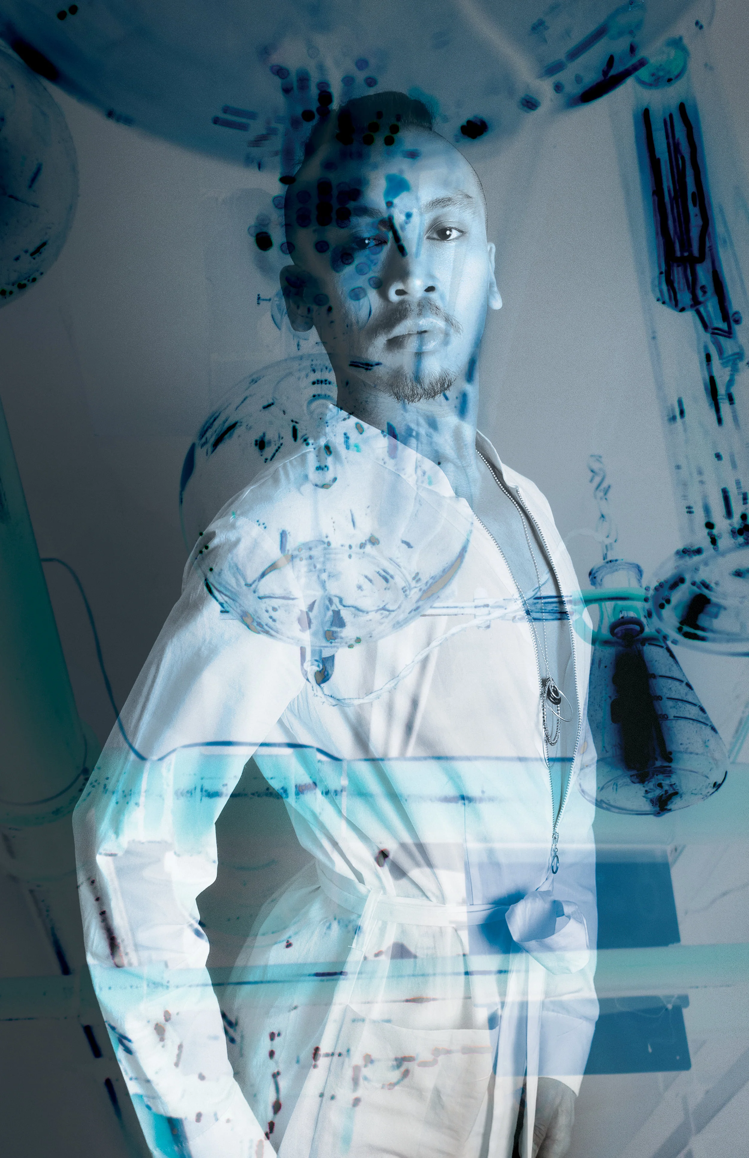 ARTIST CHRIS GOLD , PHOTOGRAPHY, JEWELRY AND STYLING: SIMON ALCANTARA , POST PRODUCTION: MAXMILLION ROSARIO X SIMON ALCANTARA X LABORATORY OF GOLD