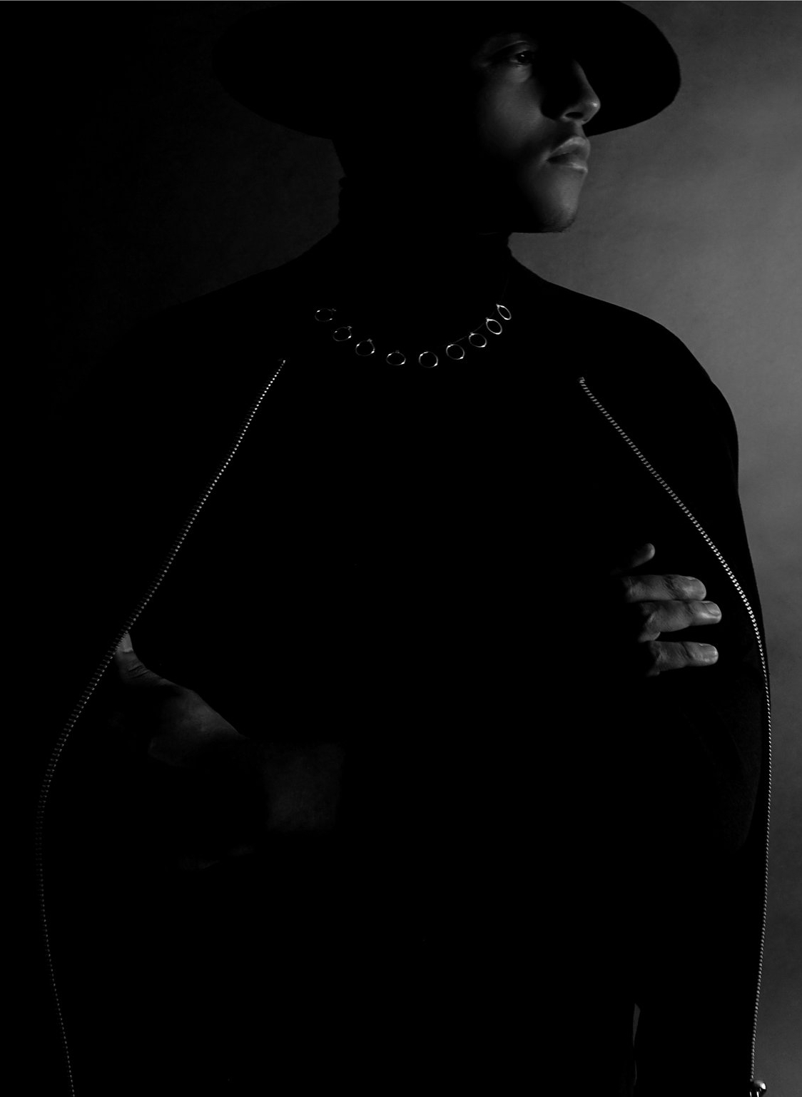 Model: Maxmillion Photography, jewelry, styling, art direction, and design direction: Simon Alcantara Post Production: Max Rosario Hair: Joni Johnson of Kropps and Bobbers Salon