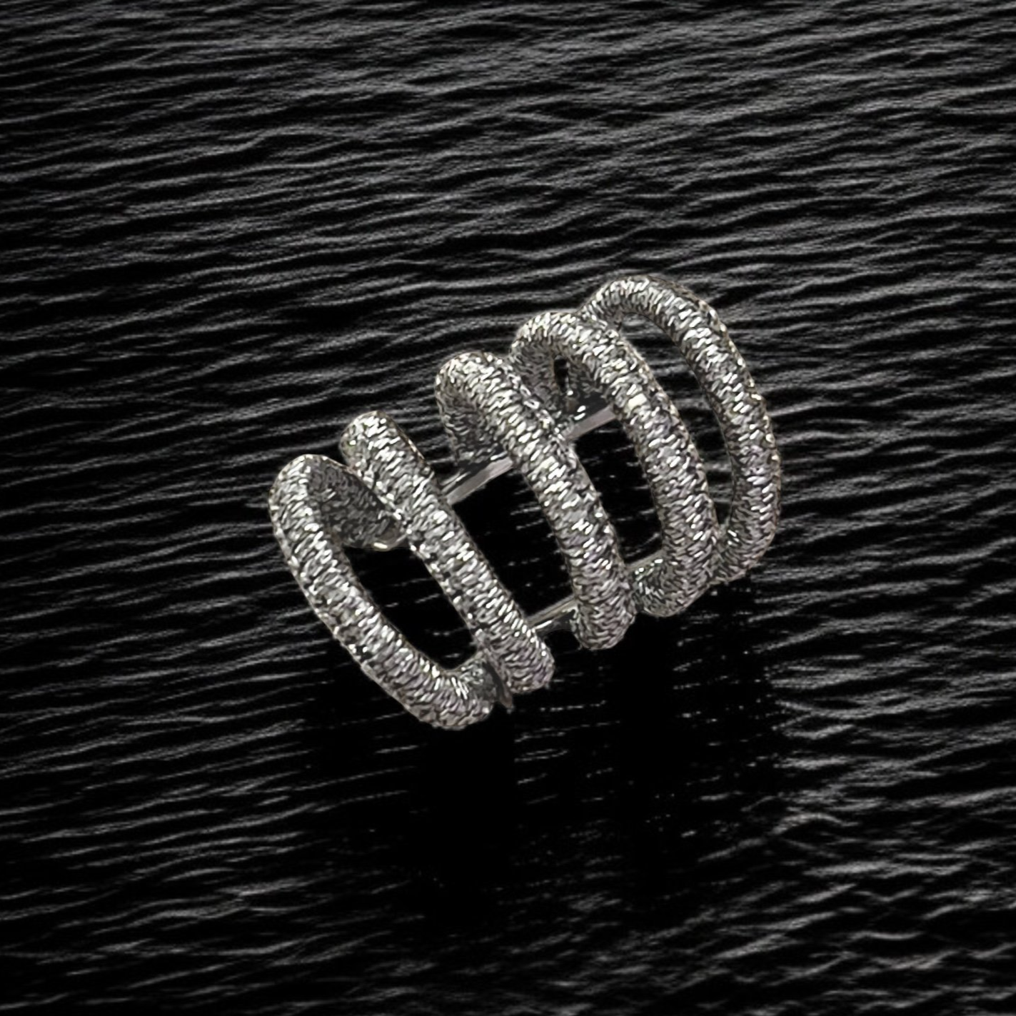 ERCBG108+SLV+FIVE+ROW+STERLING+SILVER+EAR+CUFF+HAND+WOVEN+WITH+SILVER+CORD+AD+1.png