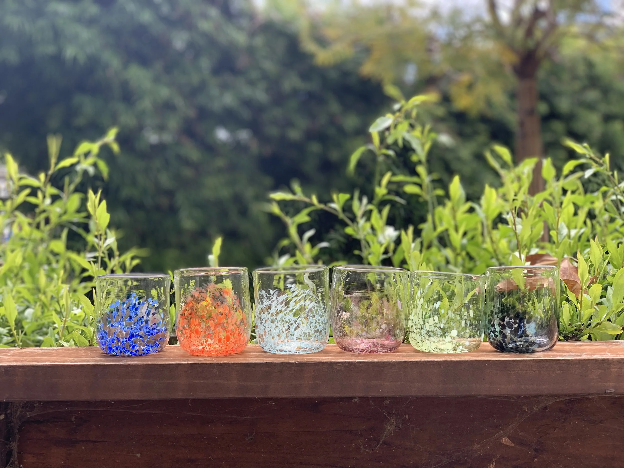 Handblown Livingston Montana Glassisum Designs Glasses