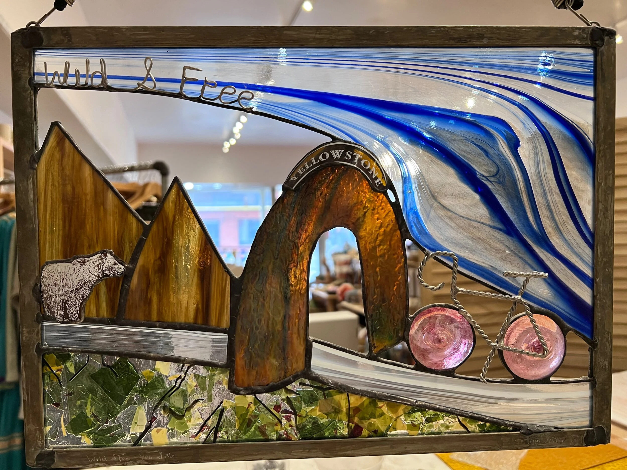 Bike Yellowstone Bike Art Yellowstone Art Livingston MT