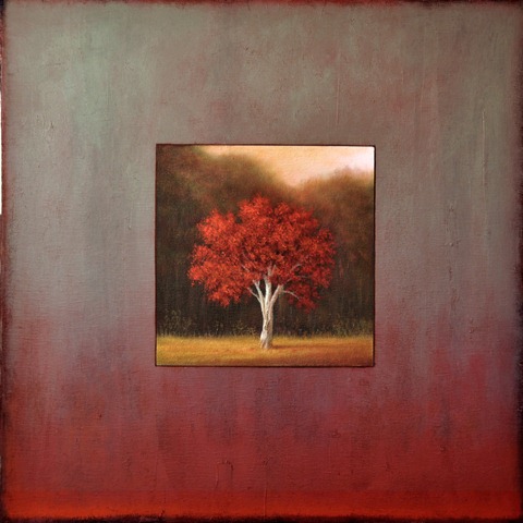 scott duce &nbsp;source marker 24 x 24 inches oil on canvas