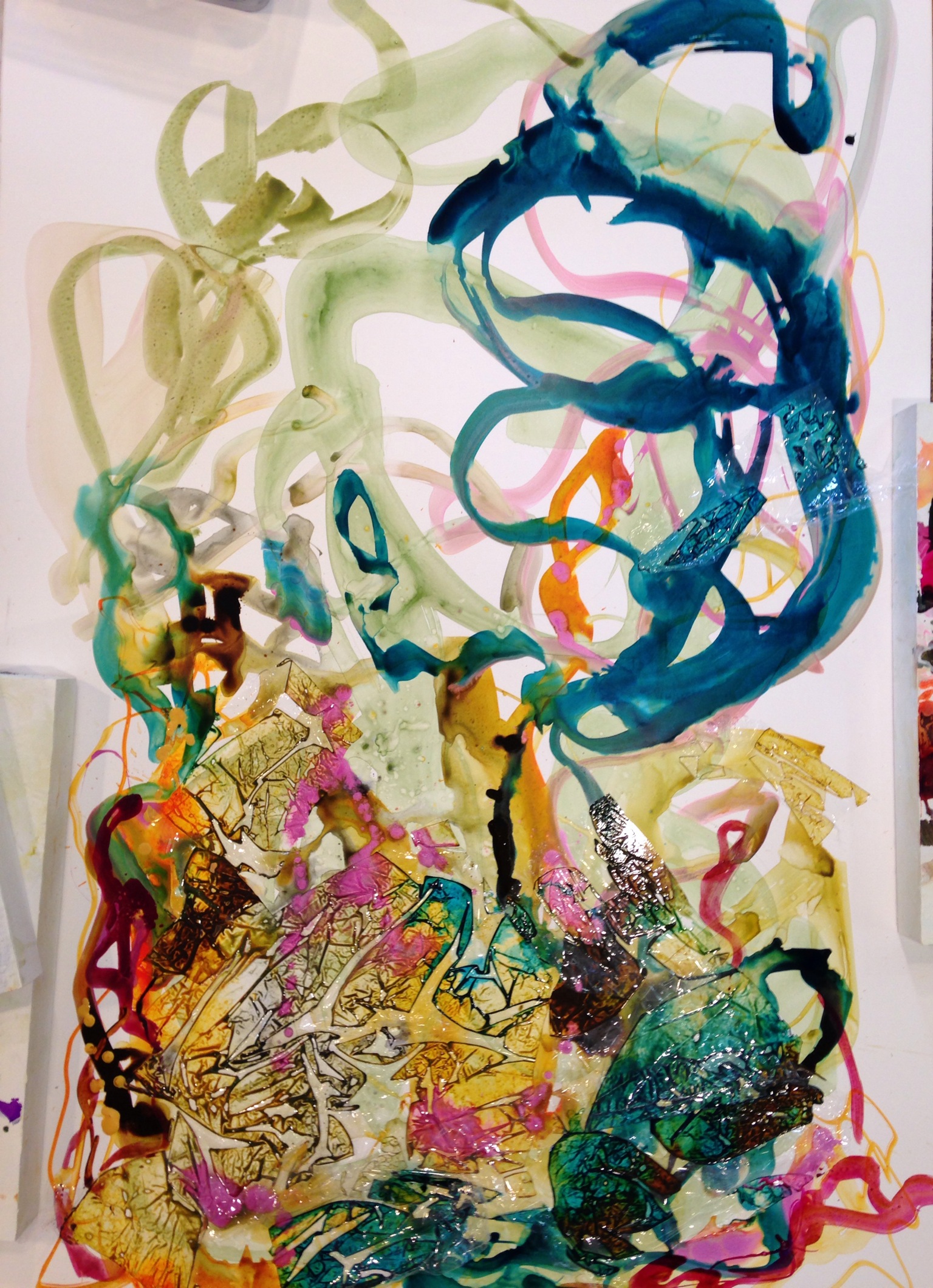 commissioned work on paper