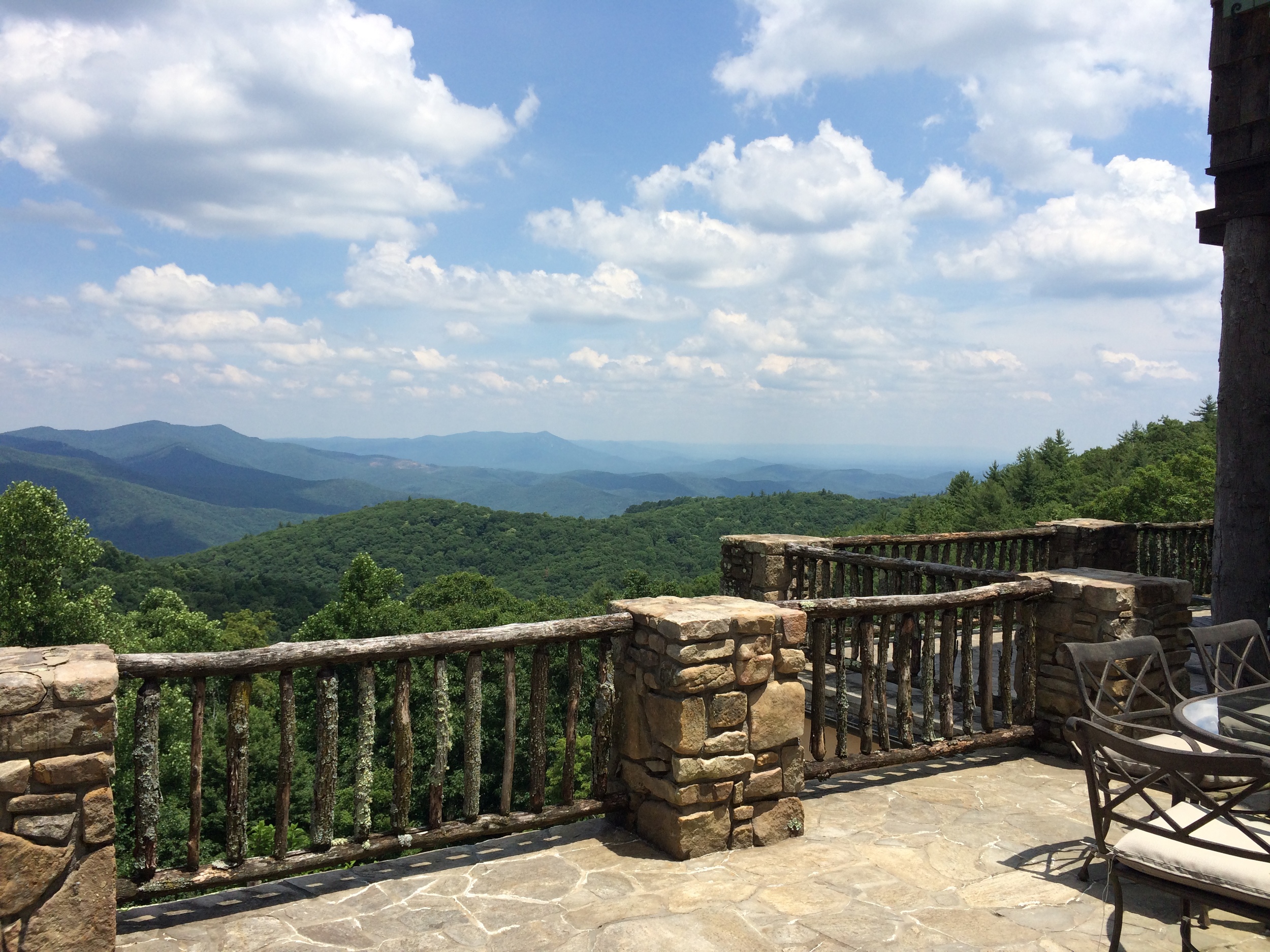 view from the porch