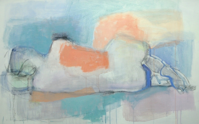 kate long stevenson untitled, reclinging nude 2015