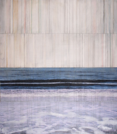 billboard atlantic #17 2015 | pigment print on board with oil & wax | 48 x 42 inches