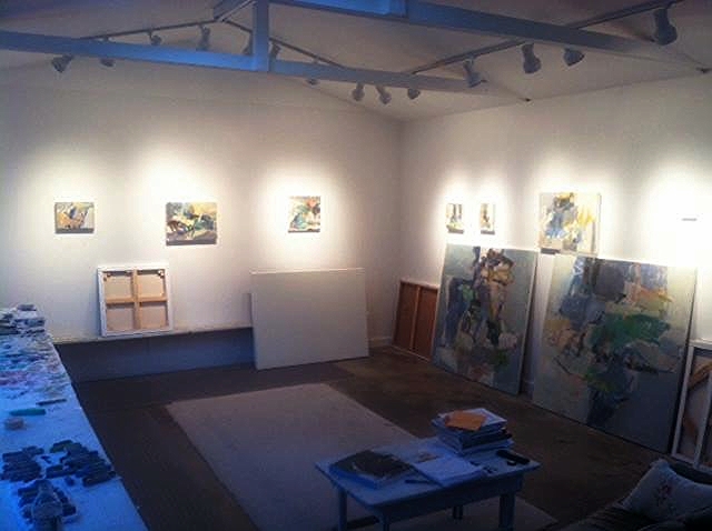 jenny's studio in new york
