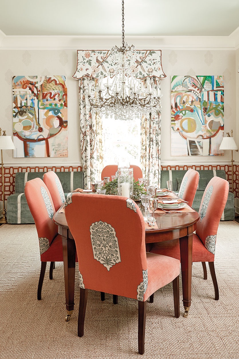 dining room by margaret kirkland interiors