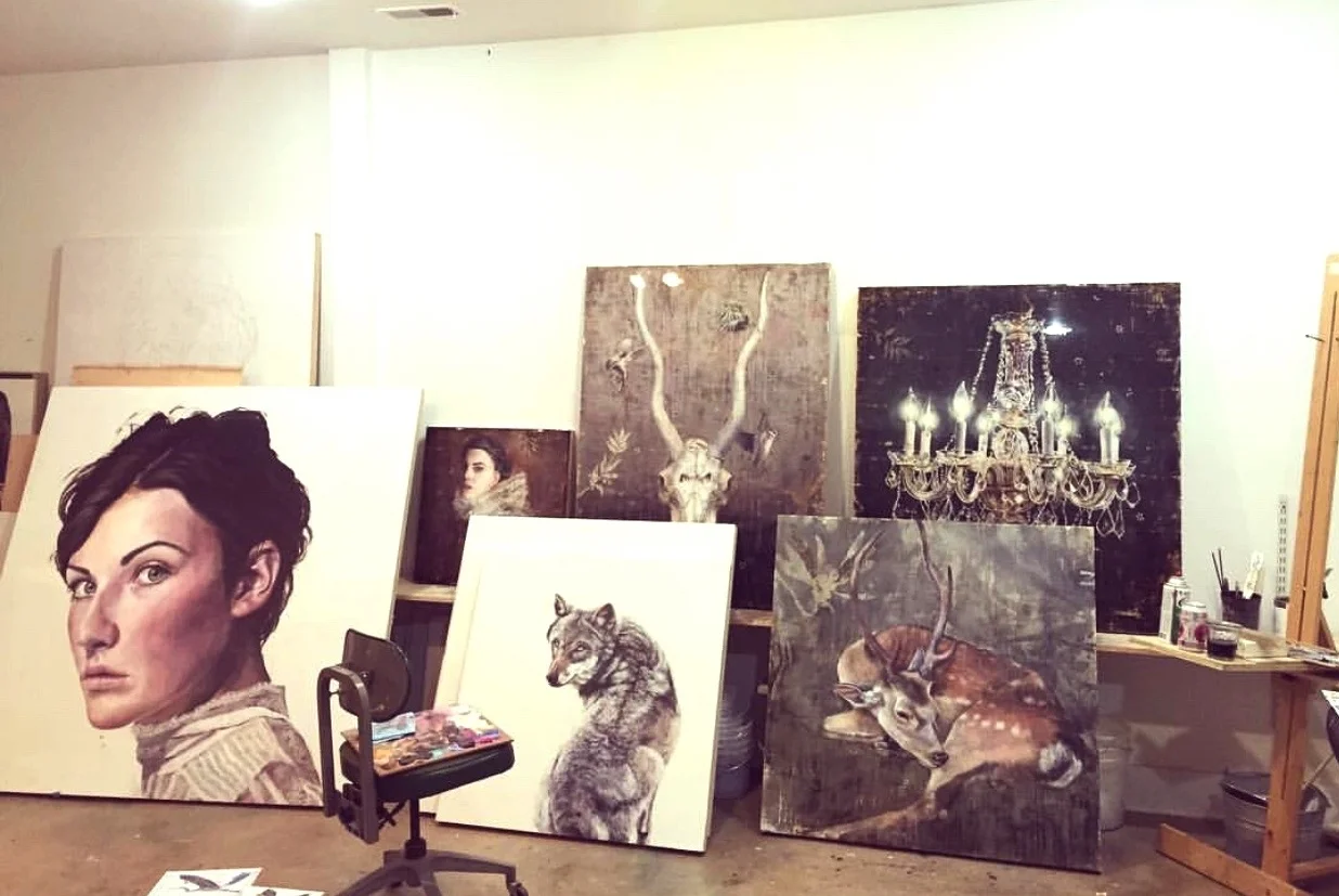 sarah helser's studio in charlotte