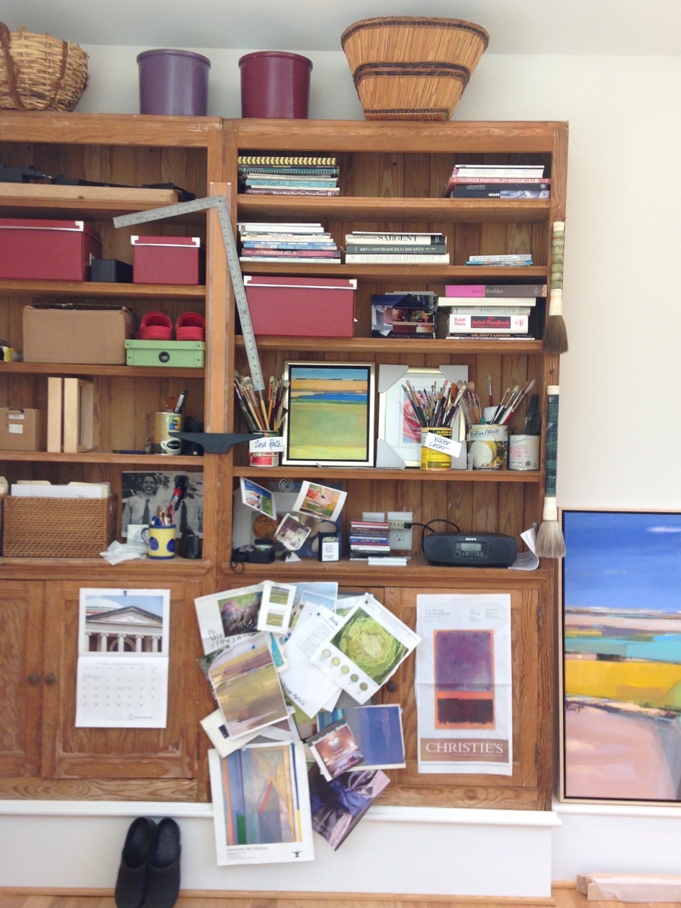 mary rountree moore's studio in chapel hill