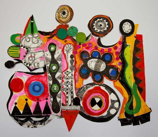shaped collage