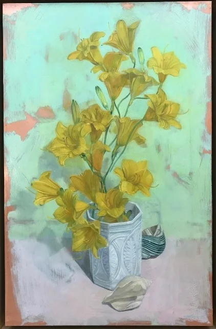 yellow daylilies   2012