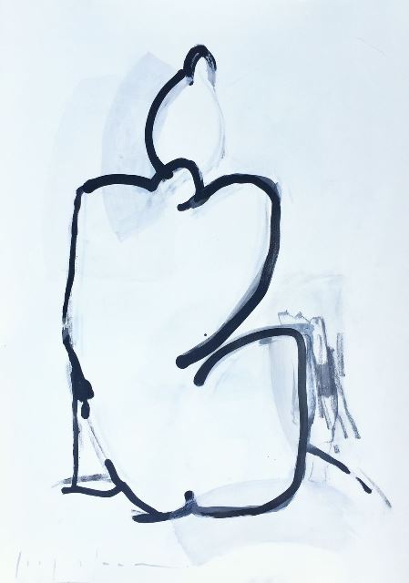 seated figure, one 2017