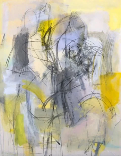 two women, yellow 2018