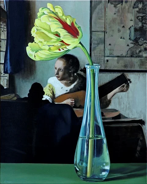 yellow tulip with lute 2012