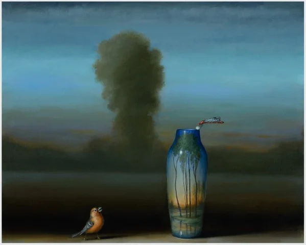 landscape with tree vase 2019