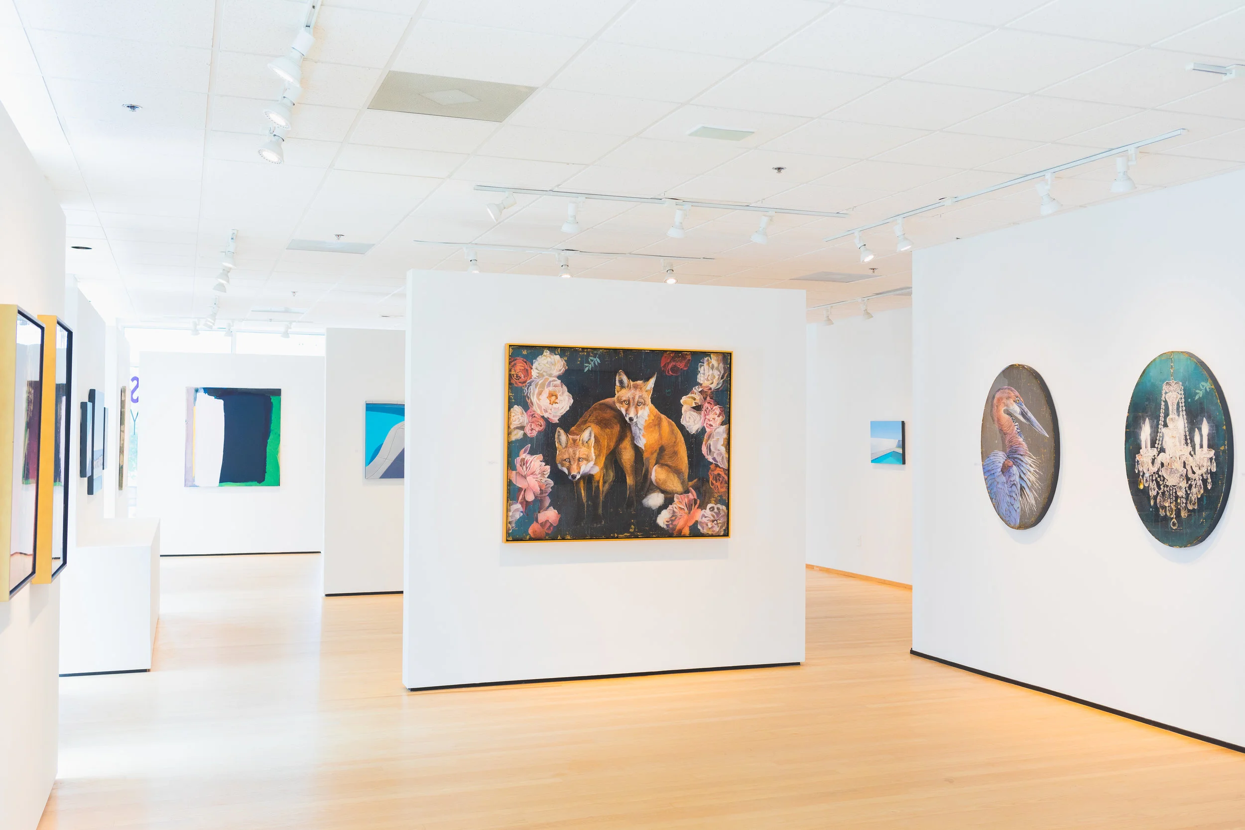 paintings by sarah helser + kiki slaughter