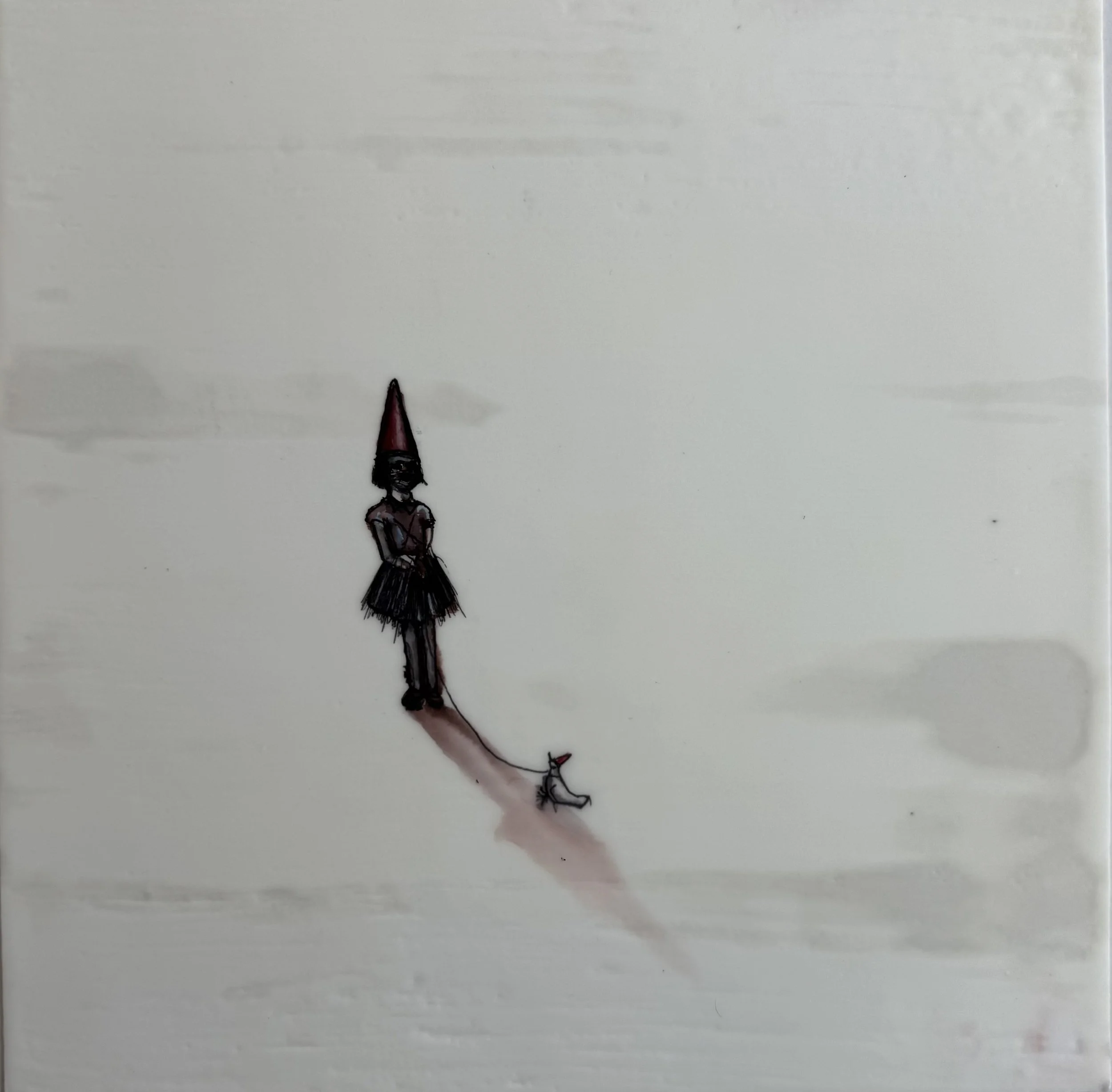 dunce bird on string   2025