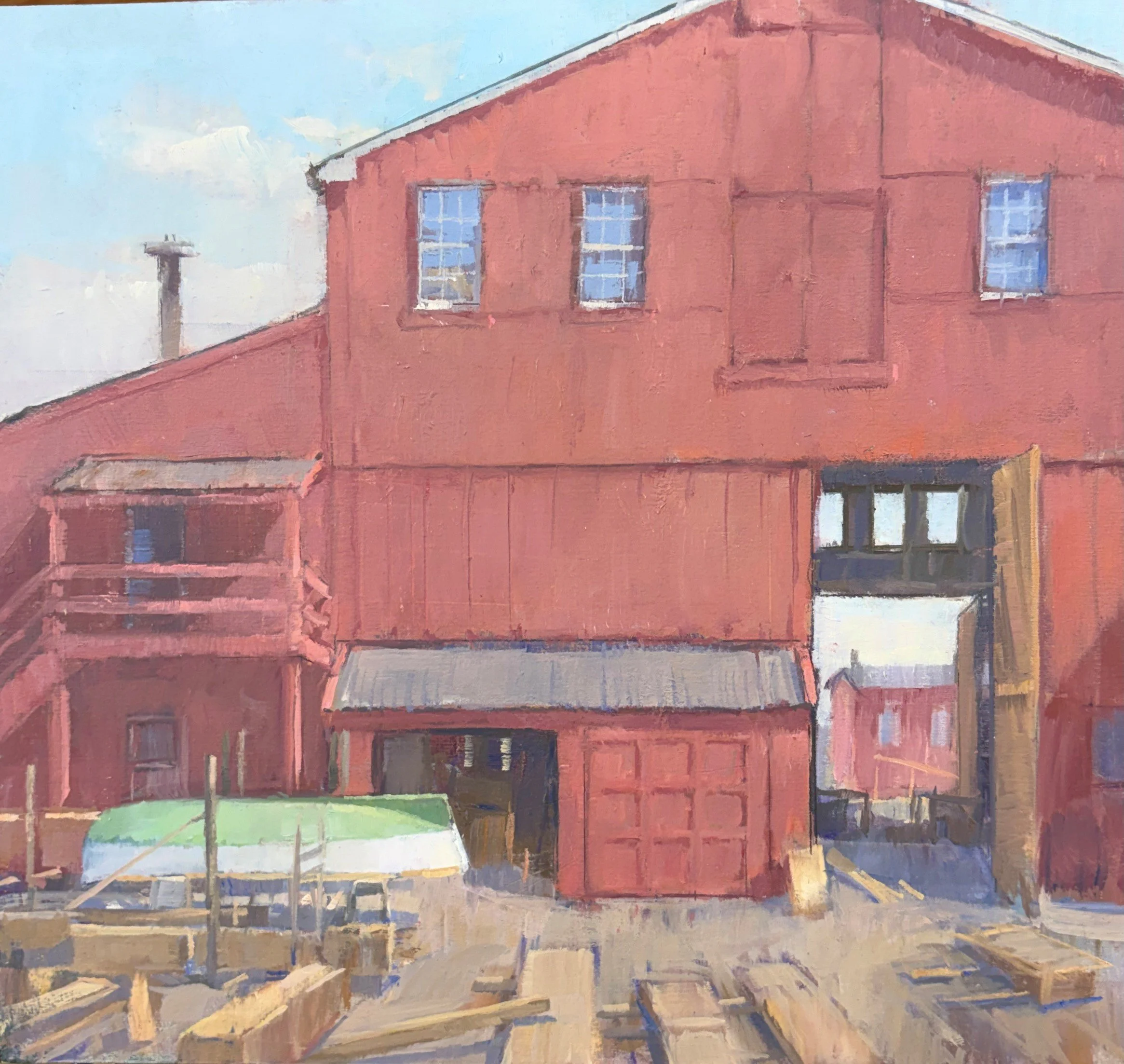 mystic boat shed    2025