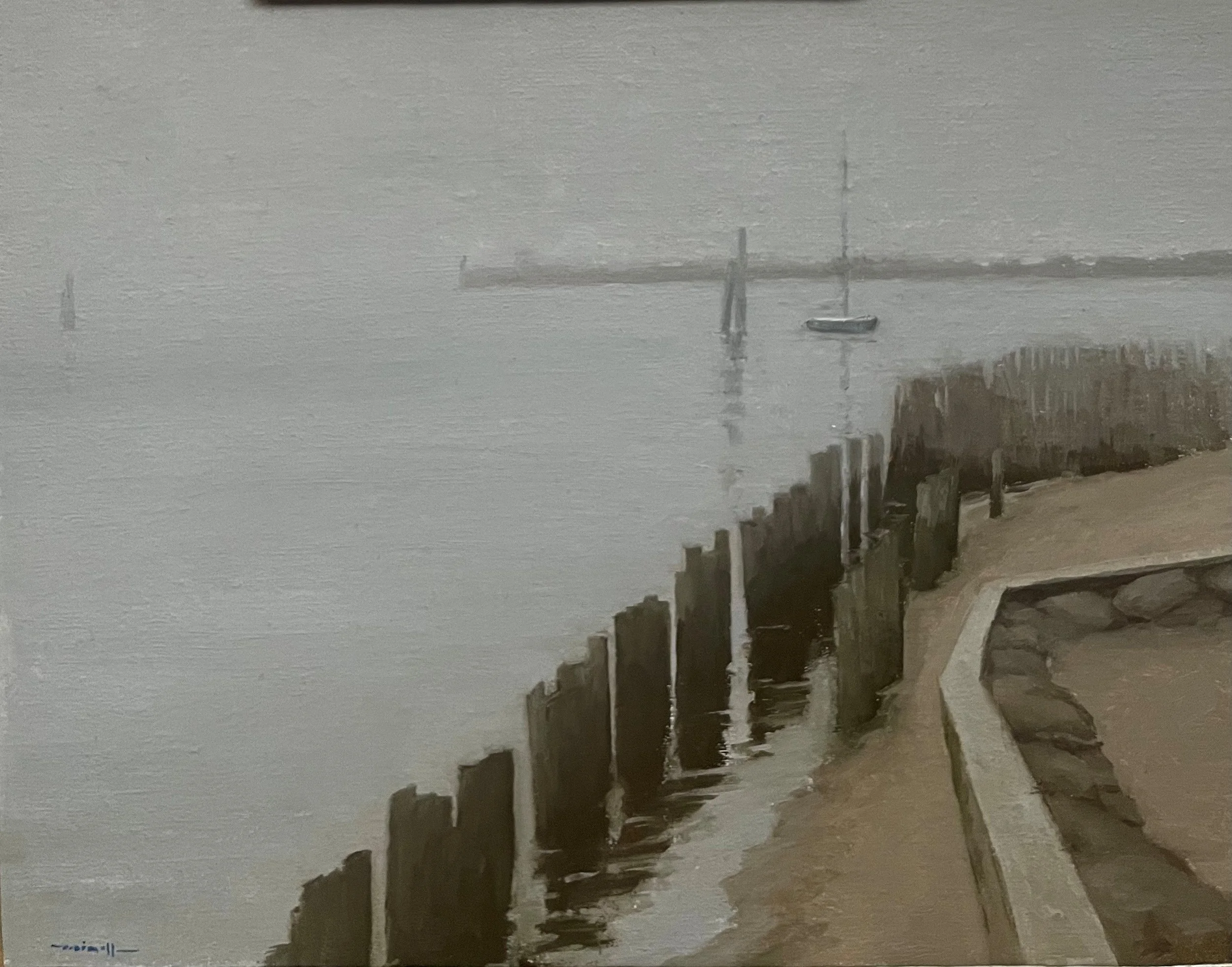 fog on the bay (bulwark)   2024