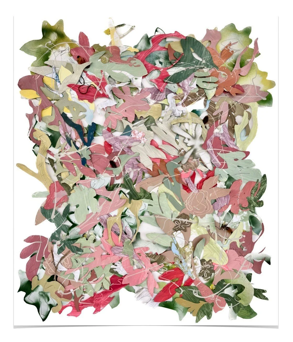 the color of summer:  crimson, honeysuckle  & trillium ii    2026