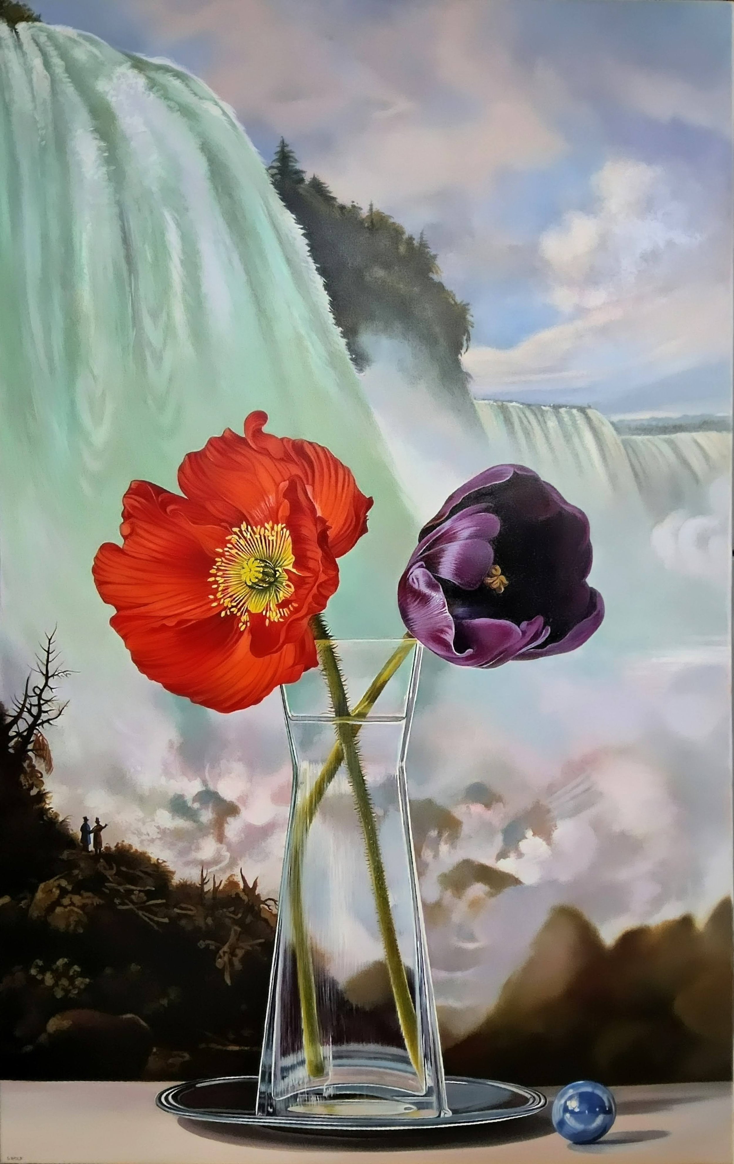 poppy & tulip at niagara cataract     2026