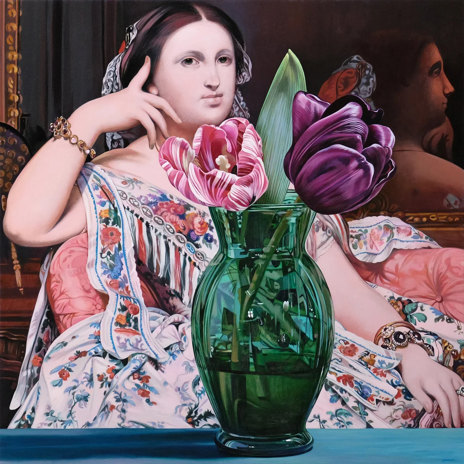 sw1064-Portrait+of+Madame+Montessier,31.5x31.5,2021,oil,ref+INGRES.jpg.webp