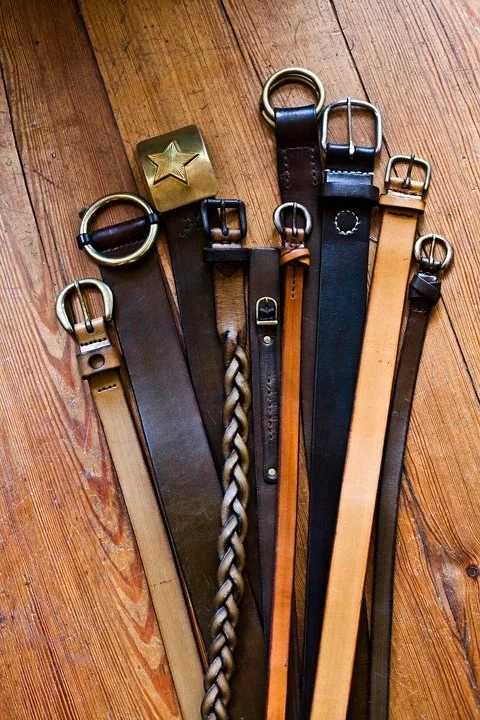 custom belts $95-$250