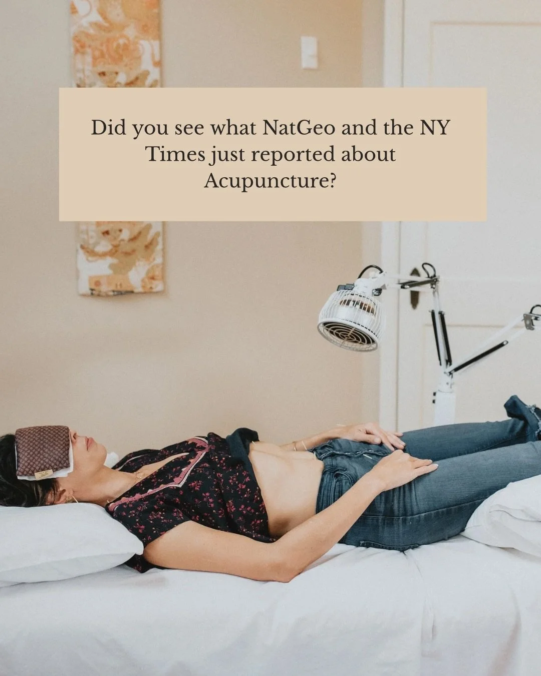 For years, people questioned #acupuncture.

Now science is beginning to measure what patients have felt all along: the body is capable of healing in powerful ways when given the right support.

@natgeoscience