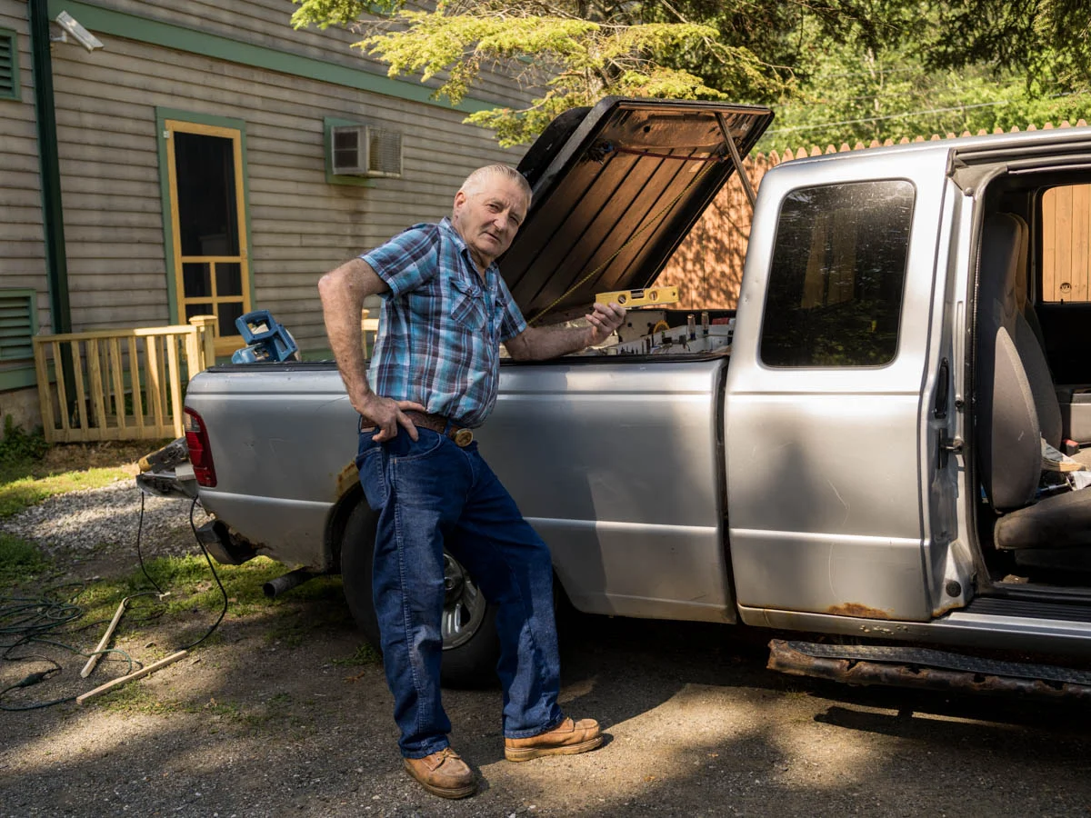 Conrad Stickles "The Mayor" Local handyman and resident expert on nearly everything.