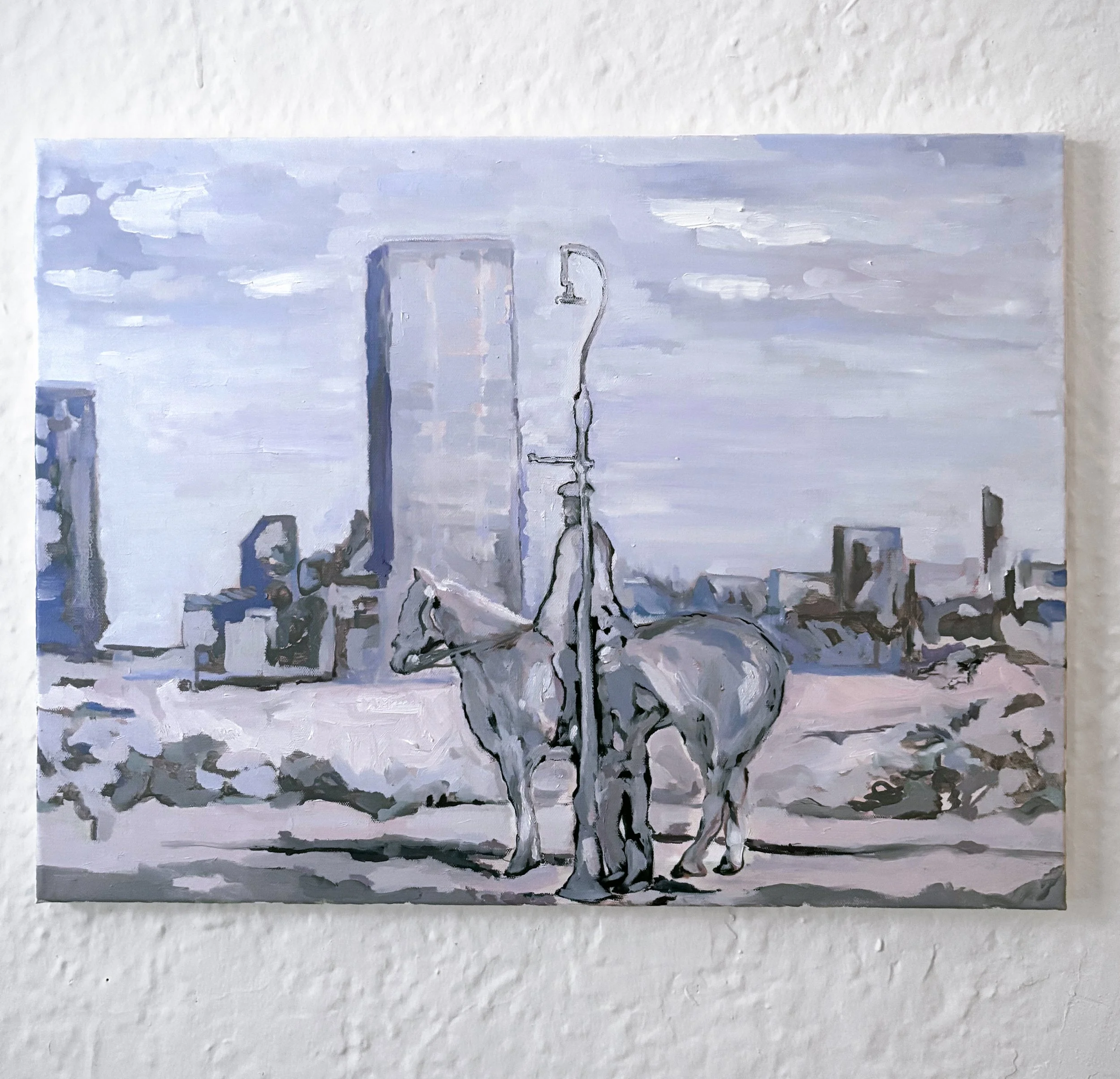    Shadowplay    Oil on canvas  24” x  20”  2025 