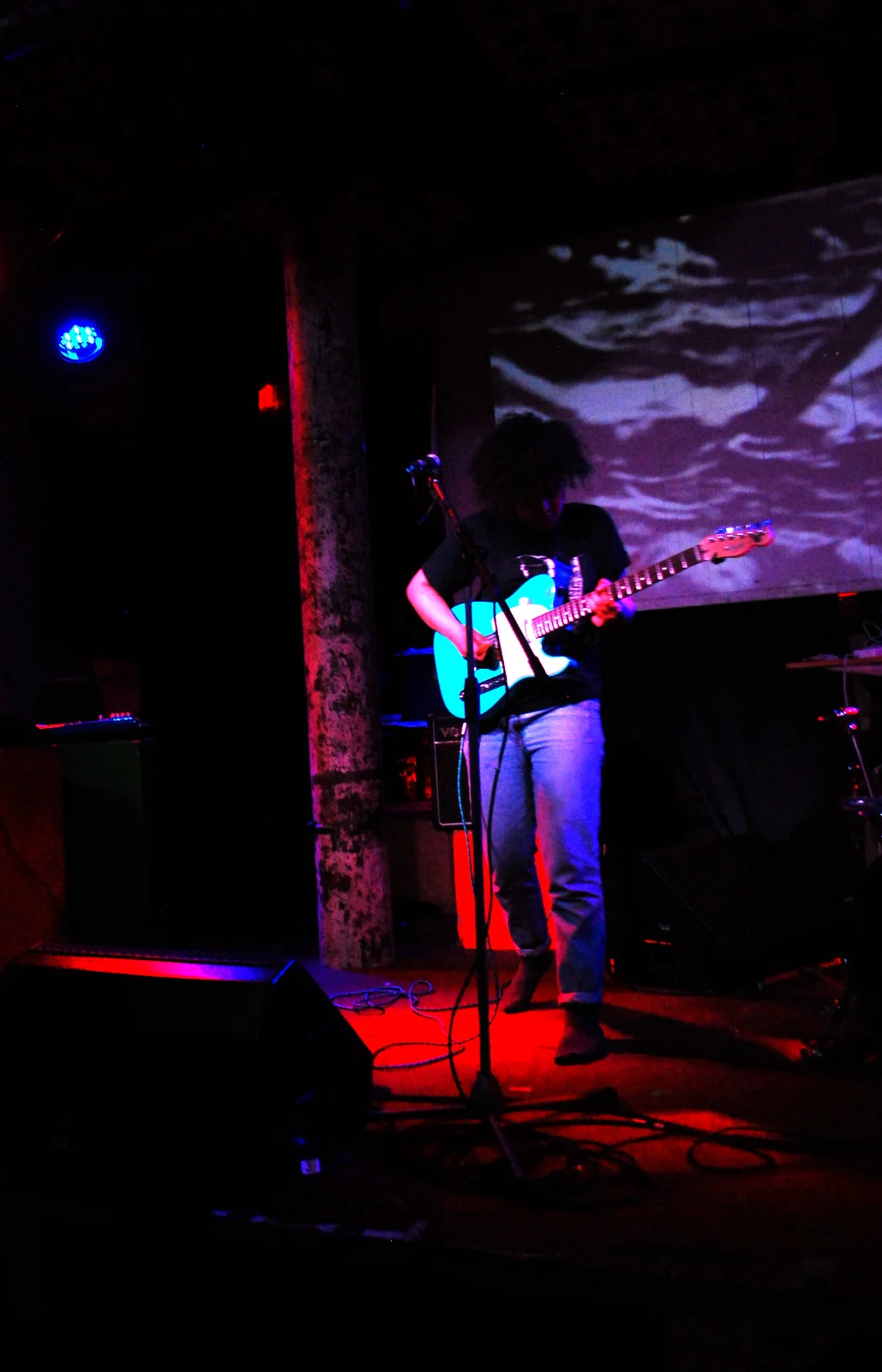  Rachel Aggs of&nbsp;Sacred Paws, Stereo, Glasgow, 17 April 2015. Photo by&nbsp;Erika Sella. 