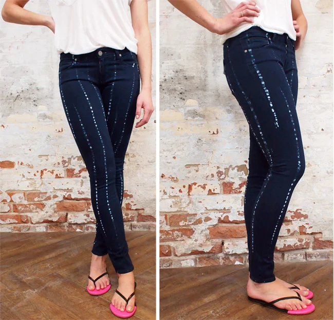 Paige Vergudo Batik jeans $258.