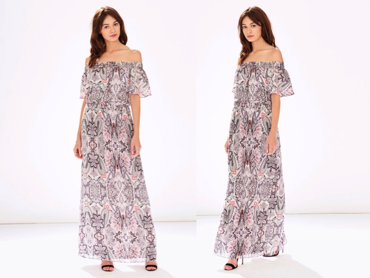Cayman Off Shoulder Maxi Dress $368