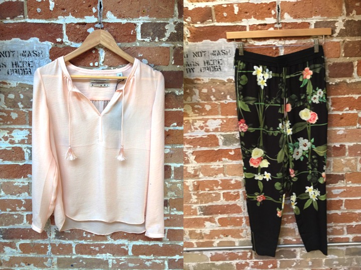 Maison Scotch Boho Blouse $139 Ted Baker Printed Pants $255