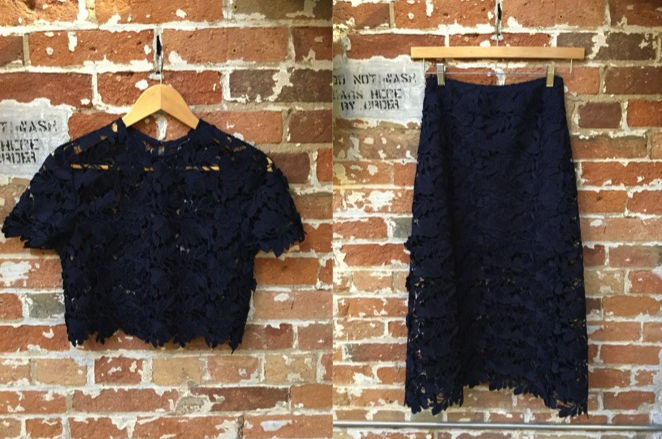 Keepsake Lace Top $220 Keepsake Lace Skirt $295
