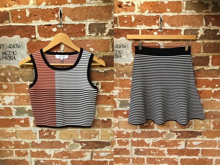 John & Jenn tank $69 & skirt $130