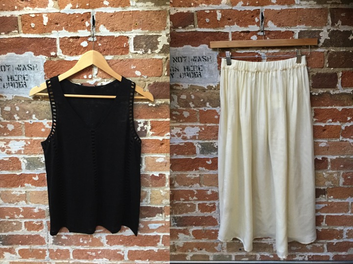 Generation Love tank $178 American Vintage skirt $188