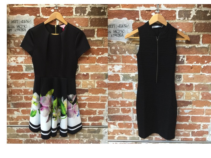 Ted Baker Floral Skater Dress $315 Tiger of Sweden Zip Dress $229