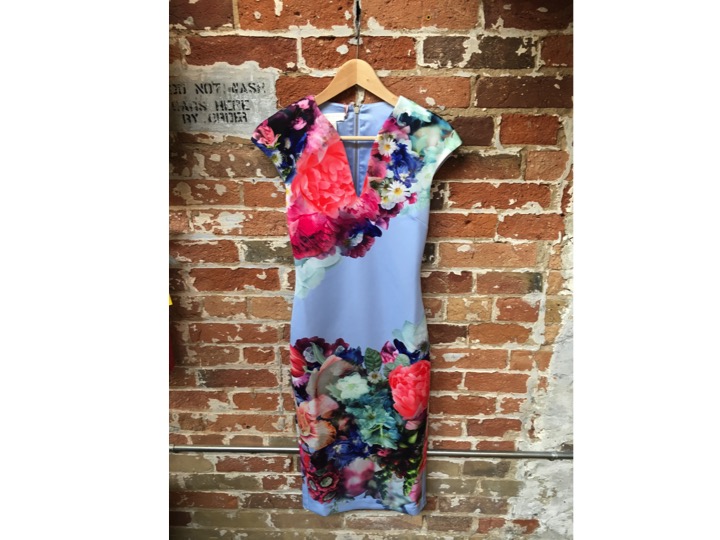 Ted Baker Floral Bodycon Dress $349