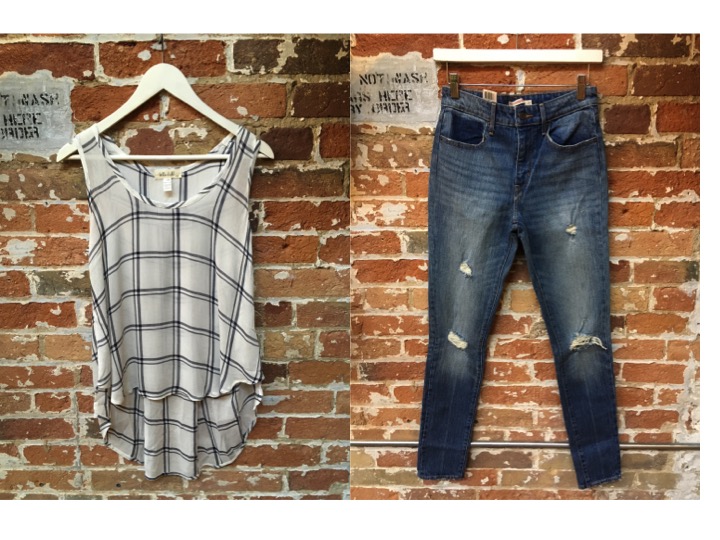 Bella Dahl Tank $120 Levi's Jeans $148