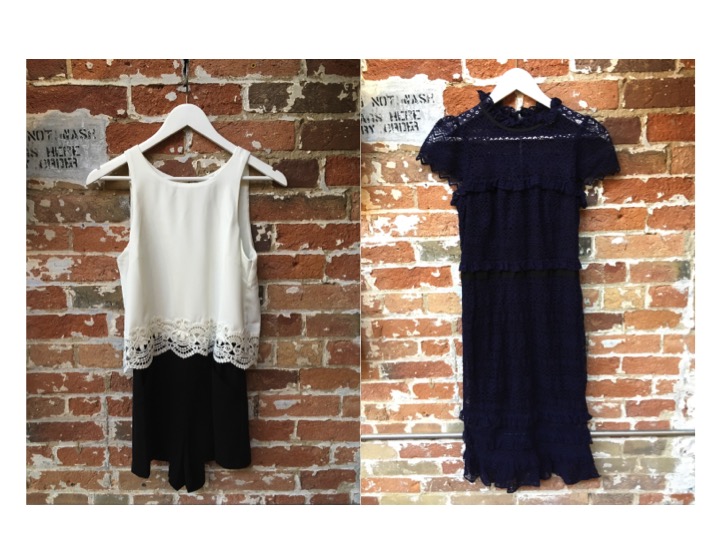 Parker Romper $348 Parker Lace Midi Dress $498