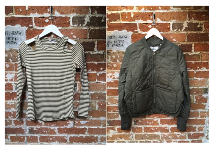LNA Cut Out Longsleeve $158 Cheap Monday Bomber Jacket $145