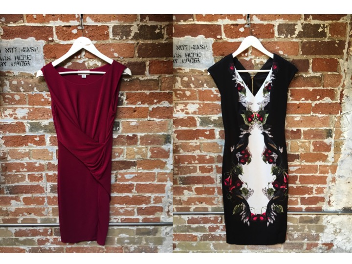 Velvet Stretch Jersey Dress $250 Ted Baker Darnet Bodycon Dress $349